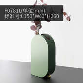 奢花别墅家居装 金属干花家居创意欧式 饰花瓶 轻软摆件插桌面装 器