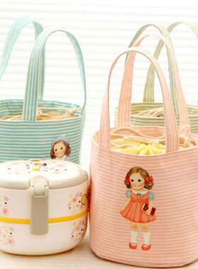 Cute little girl waterproof insulation bag lunch box bag bag
