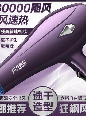 吹风机大功率5000w发廊速干家用9900w负离子理髲店专用3800W工业