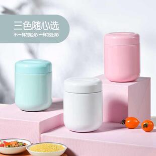 焖杯小容双层便携闷烧烧真空迷你量饭盒烧杯不锈钢316儿童罐焖