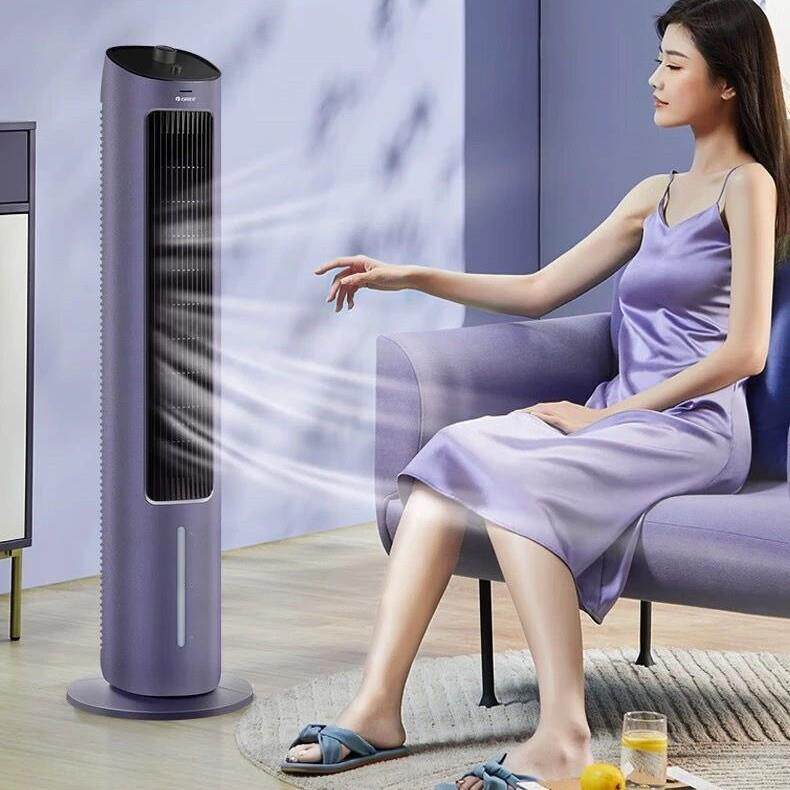 适用格.力空调扇制冷风扇可加冰轻音低噪空调扇移动节能冷风机KS0
