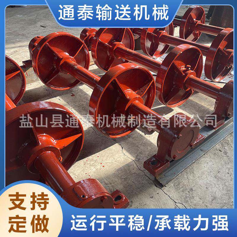 耐磨皮带输送机压带轮大倾角压带轮包胶压带轮厂家压带轮
