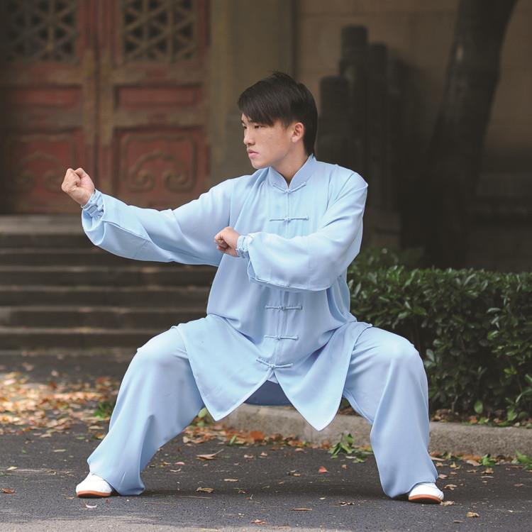 正品包邮春夏秋季拳棉加丝太极女团服 练功服太极服体表演男武术