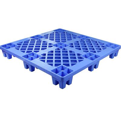 轻型塑料卡板1210网九脚塑托盘ISK格塑料卡板料仓库塑料垫板
