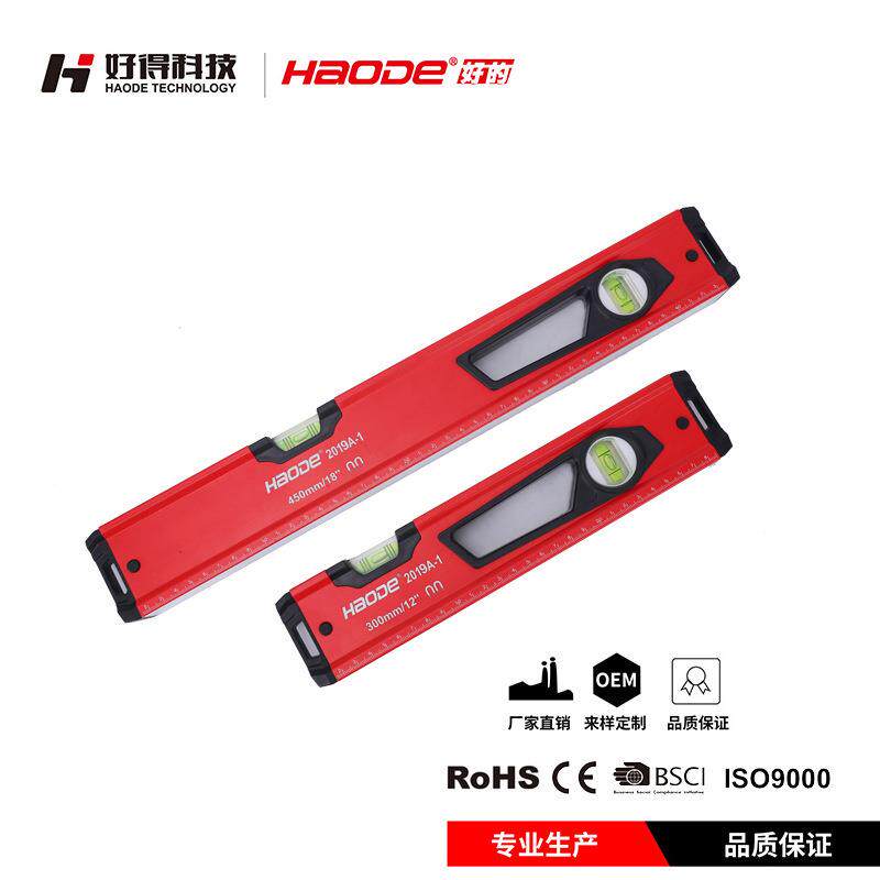 高准度铝合金测量仪数字精密水平尺木工装修建筑水平仪加厚水泡仪