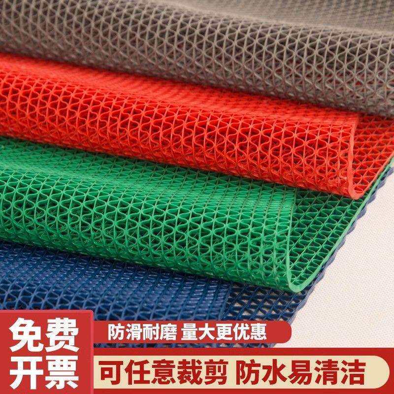 厂家直供手间泳防滑地垫防洗水浴室池镂专用脚垫商用网格加厚PVC