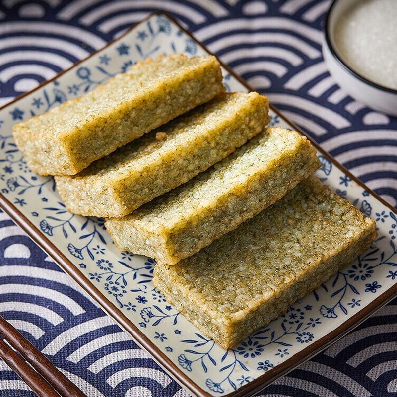 宁波海苔粢饭糕苔菜香早餐糯米糕粢饭糕糍饭糍粑中式糕点点心