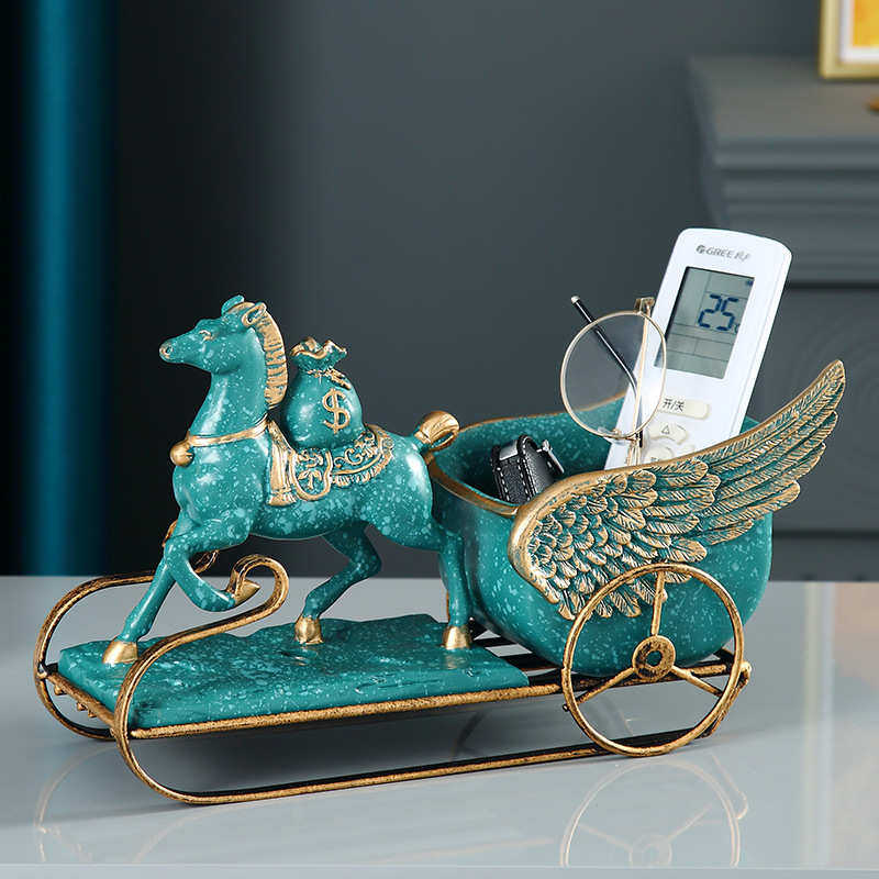 金马家居装饰玄关吉祥摆件创意门口鞋柜上放钥匙客厅遥控器收纳盒,特色手工艺,其他特色工艺品,淘宝优惠券,粉丝福利购,淘宝优惠卷