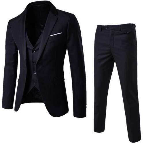 A 21583 Men's Slim Fit Wedding Suit 韩版修身西装