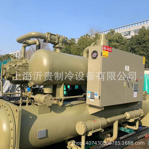 1524kw国祥螺杆式冷水机组430RT二手国祥水冷冷水机组工业冷冻机