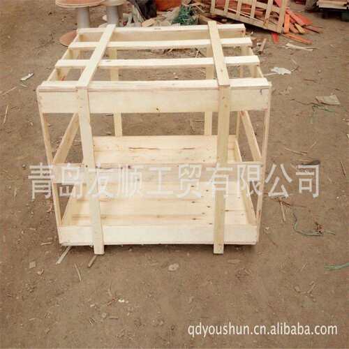 加厚木笼箱厂家青岛木笼箱厂家供应各种款式青岛木箱物美价廉物流