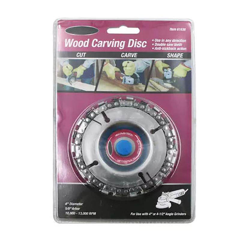 多功能木工切割片圆锯片4寸链锯链盘锯盘锯片角磨机链条盘