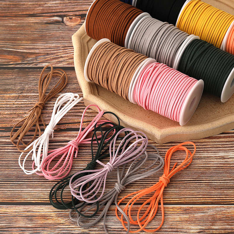 韩式鲜花装饰鹿绒绳包花固定礼品绳子花店教资包花丝带材料批发