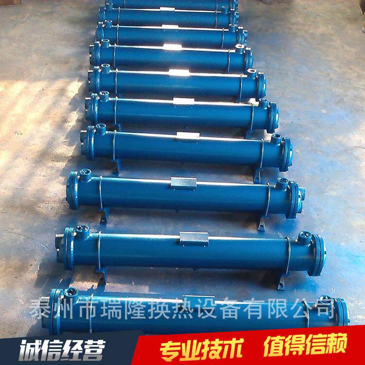 供应GLC3-6注塑机油冷却器 列管式冷凝器 泰州注塑机散热器换热