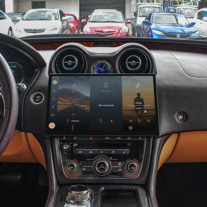 适用捷豹XJ/XF/XEF/F-PACE车机智能安卓导航车载DV