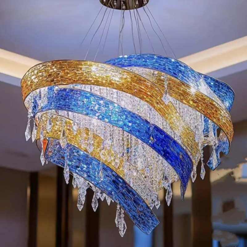 定制造型灯售楼部水晶吊灯会堂沙盘工程灯酒店大堂艺术会所灯具,家装灯饰光源,客厅吊灯,淘宝优惠券,粉丝福利购,淘宝优惠卷