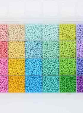 2/3/4mm Seed Beads Box For Jewelry Bracelet Making Kit DIY