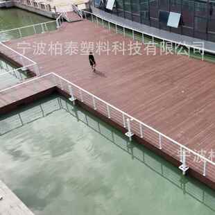 厂家优惠聚乙烯方形塑料浮桥平台码头浮筒
