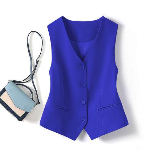 Suit vest, women's tank top, layered women's style,