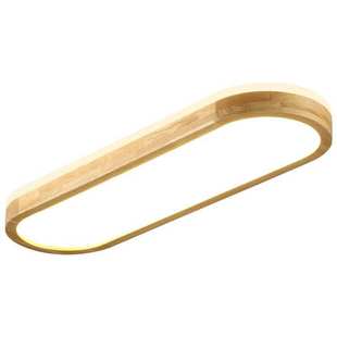 新中式 灯长条实木阳台玄关灯 吸顶灯走廊过道灯简约现代衣帽间日式