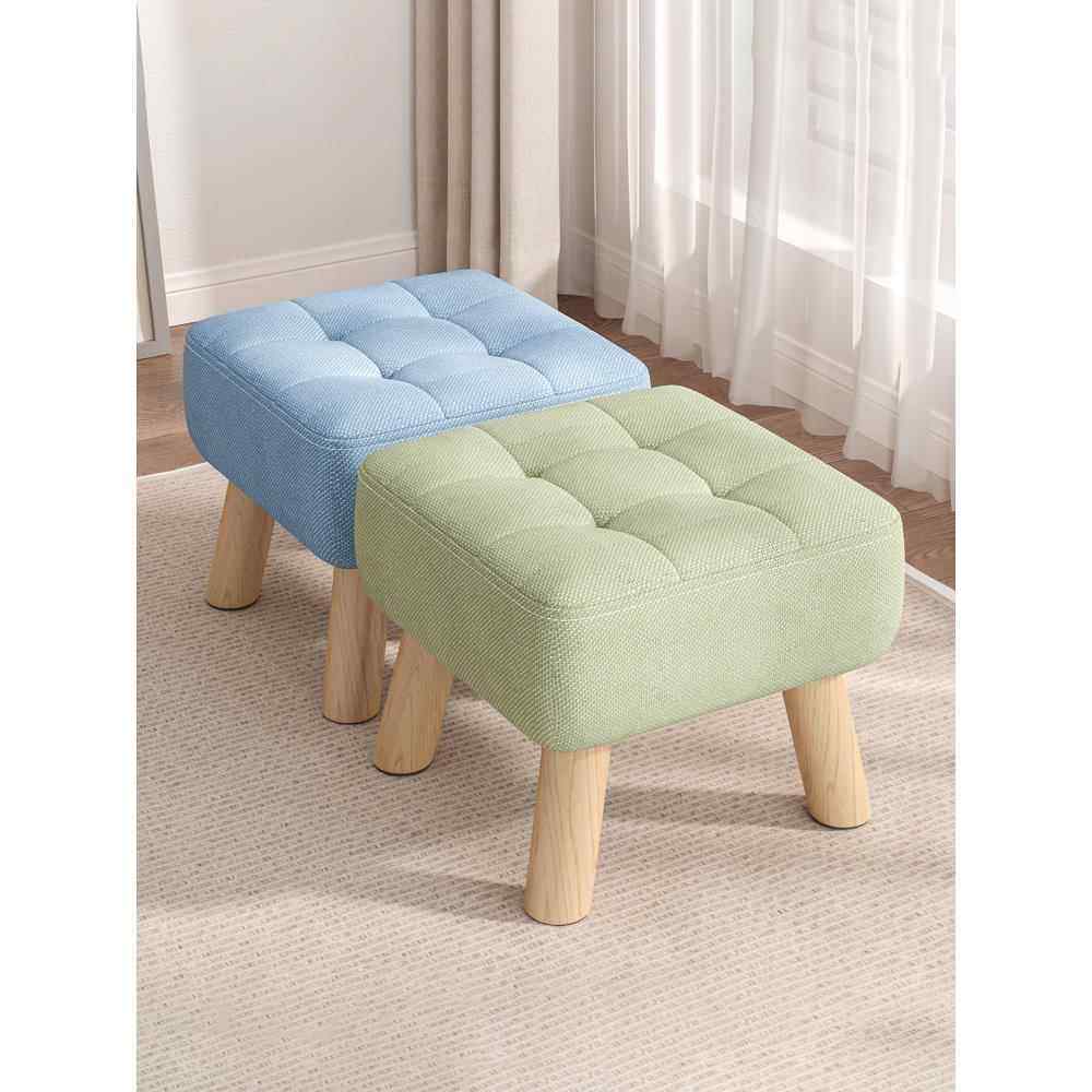 小凳子门口换鞋凳矮凳家用客厅坐凳沙发凳软包坐垫简约现代小板凳