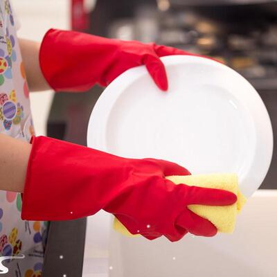 Household cleaning gloves Dishwashing kitchen waterproof