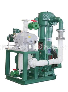 无油往复泵真空机组，干事泵无油泵往复泵机组立式真空机组活塞泵