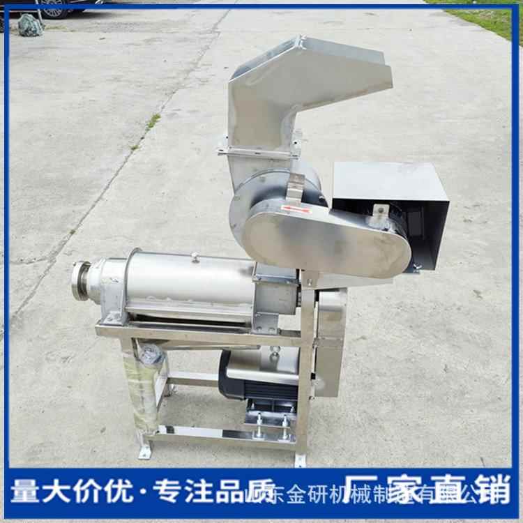 大型青柠檬桑葚榨汁机工业丝瓜生姜挤汁设备莲雾油甘果打浆机