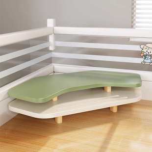 转角电脑增高架桌面显示器抬高支架笔记本底座办公室显示屏置物架