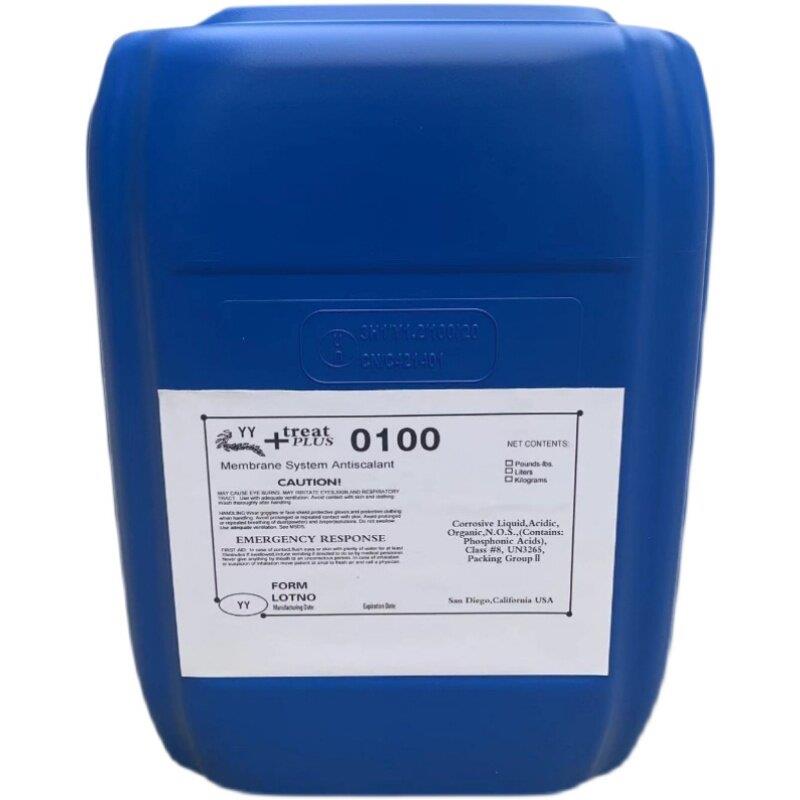 食品级反渗透膜阻垢剂0100标准液酸性25kg适用RO膜纳滤超滤除垢剂