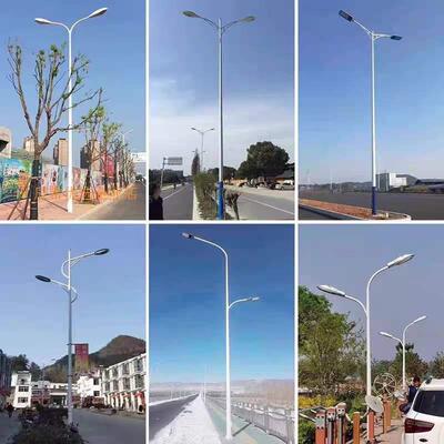 厂家led海照螺臂6米8米灯杆 市道路工程路明市电臂政BKI路灯