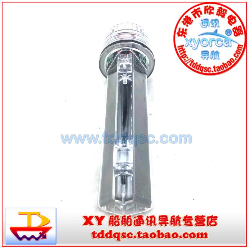 LED太阳能网标灯信号灯白绿双色闪灯带光感白天不了晚上亮警示灯