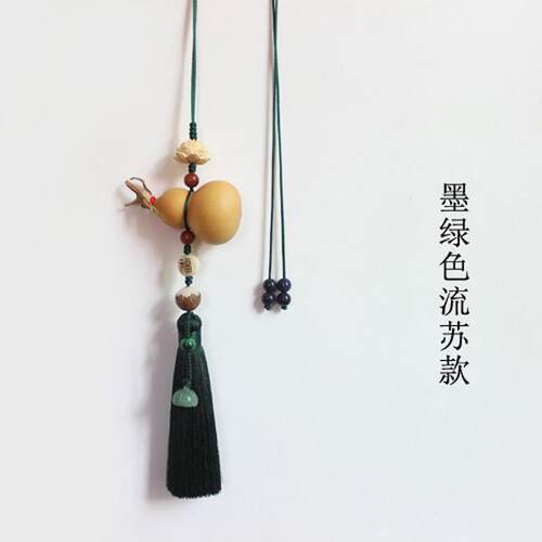 高档迁之红喜天然小乔葫芦大色穗饰子流苏车挂件室内饰品新房精品