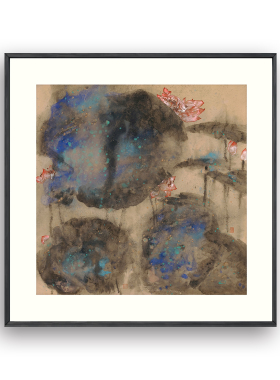 【新品捡漏】中国美术家协会会员 冯玉红《烟雨江南2》限量版画