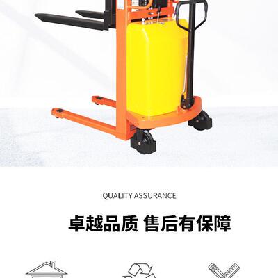 全半电动堆车小型液压升降台全自动升堆垛机叉车可移动叉车