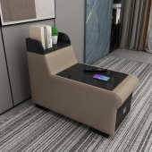 几多功能储几扶手客厅电话边茶几沙发边带功能充电皮沙发抽屉几角