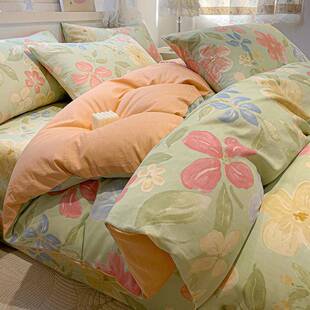 纯棉被套单件100全棉单人被罩150x200x230被单180x220cm