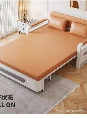 发两沙13690用多功发能可折叠客厅小户型床双人沙床家用经济型