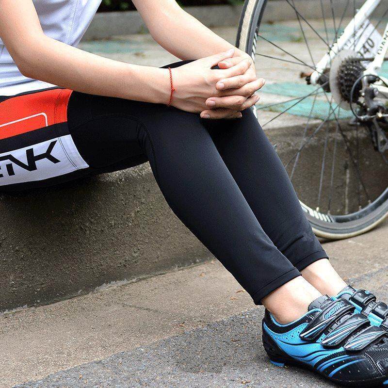 夏季冰丝防晒腿套黑防滑防紫外线男女骑行袖跑步篮球运动护腿裤袜