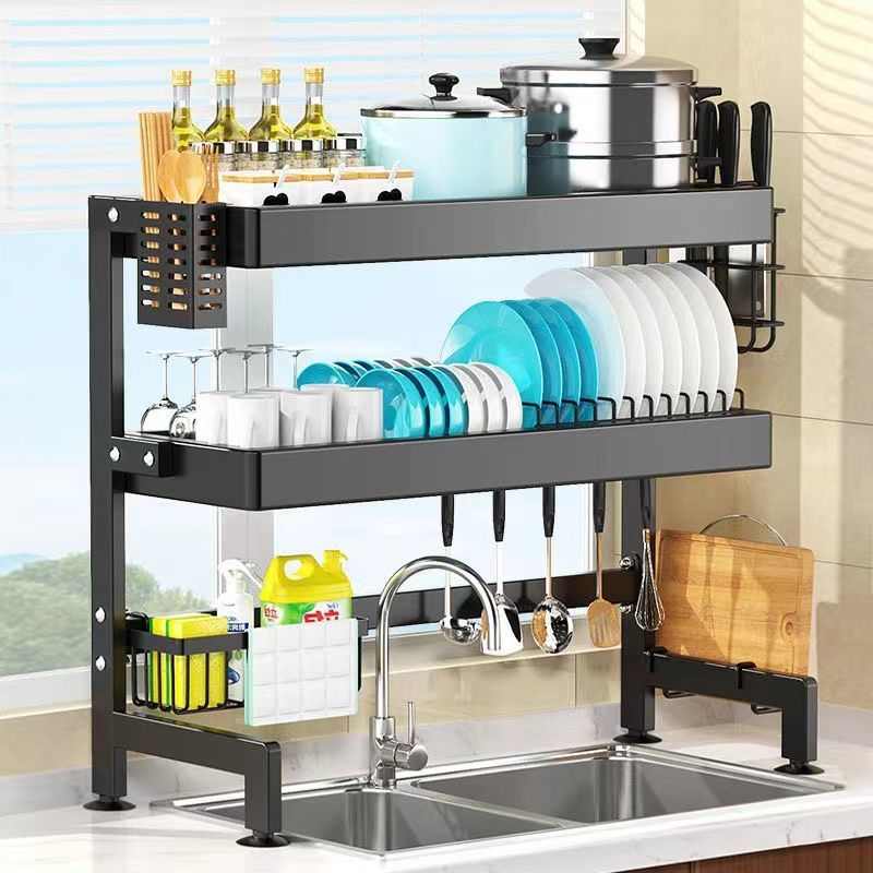 厨房洗菜盆上放的置物架台上碗架洗菜盆上面的碗架水池上面的碗架
