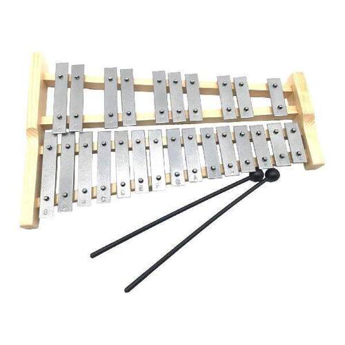 Aluminum Xylophone Professional for Kids Adults Compact 25