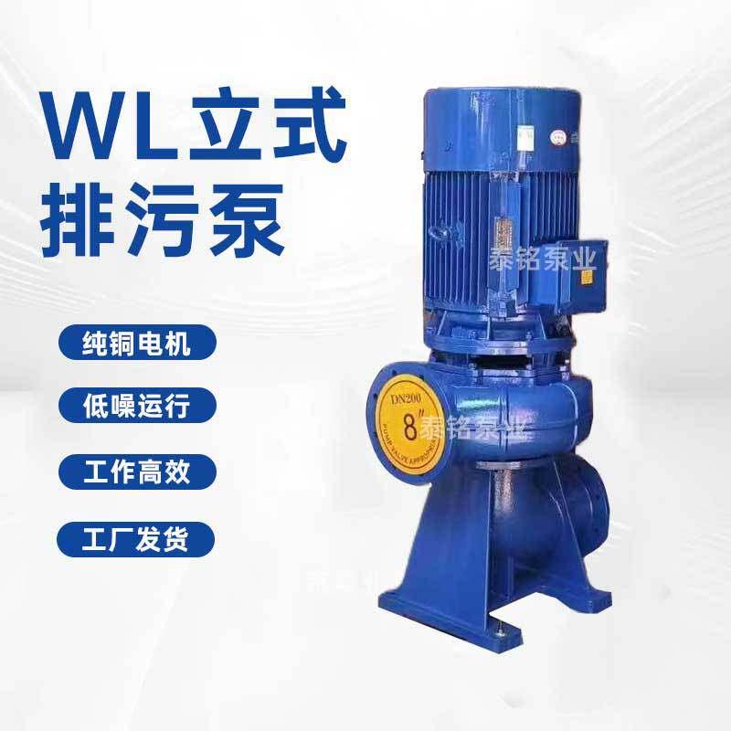 WL立式污泥泵 立式排污泵  水泵