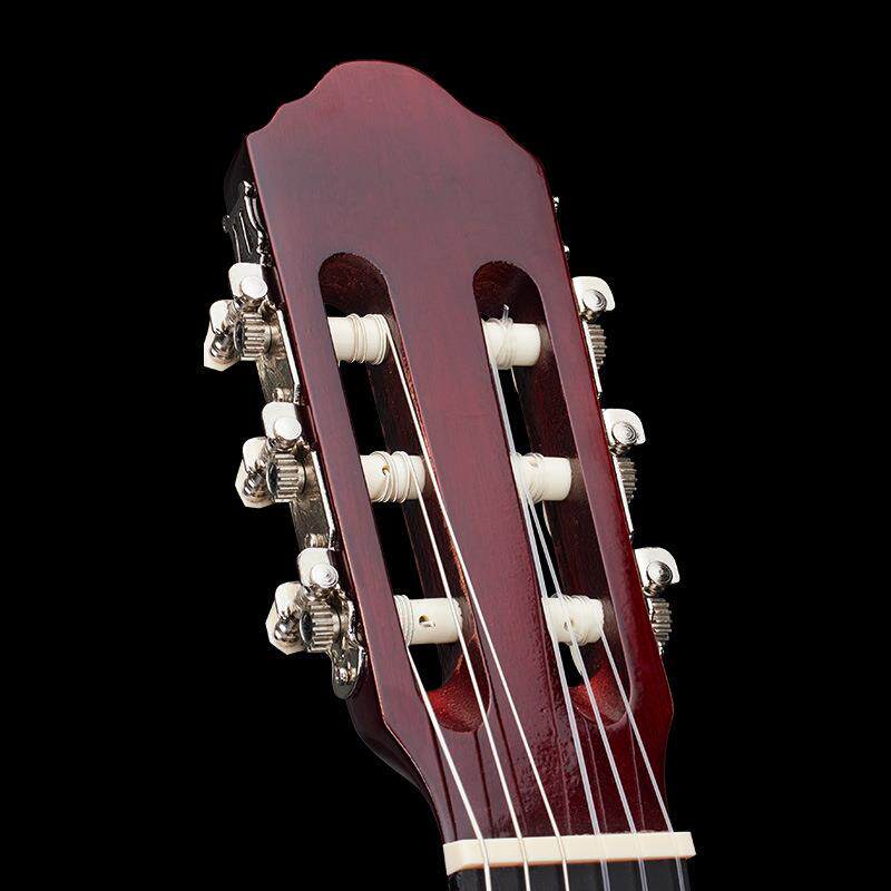 古典吉他工厂39寸吉他亮光抛光椴木入门型初学吉他jita练习琴