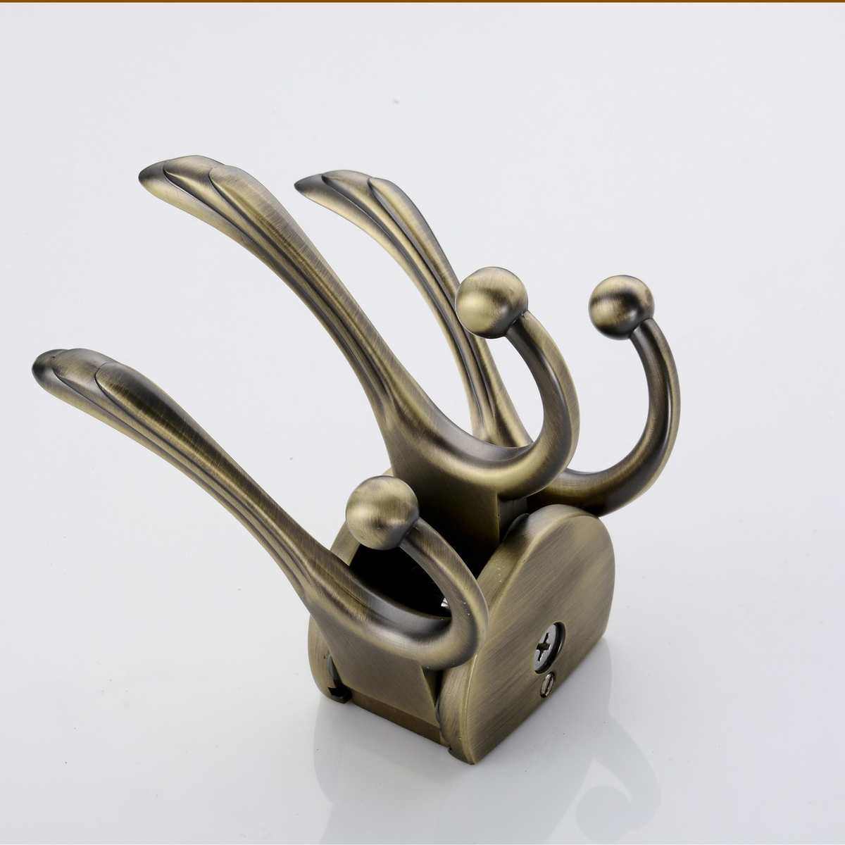 进门奢挂衣钩单个衣服挂钩衣柜壁挂轻玄关镀铬锌合金墙壁衣帽钩