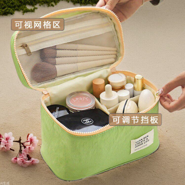 跨境代销防水尼龙化妆包多功能旅