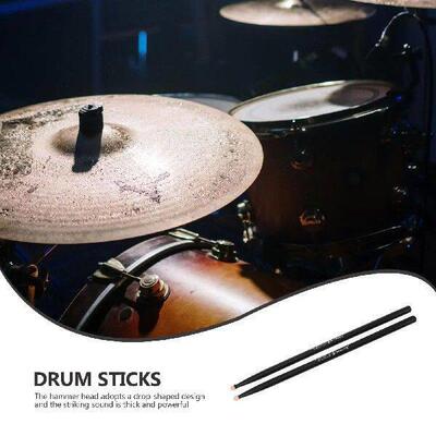 2 Pairs Drumsticks Maple Wood Smooth Surface Lightweight
