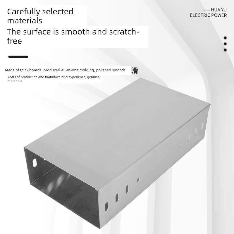 电缆桥架钢镀锌金属线槽梯型200*100喷塑150 75 50防火桥架