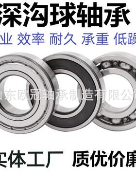 厂家供应0类深沟球轴承6317 6318 6319 6320 6321ZZ 2RS低噪音
