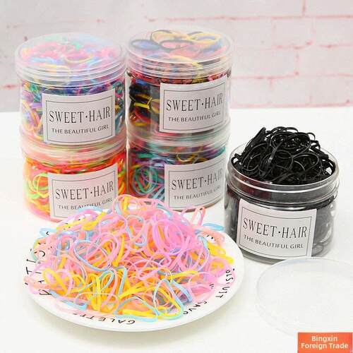 multicolor headband female child cute rubber band hair rope
