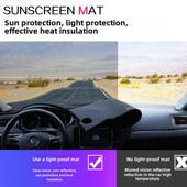 适用红旗H5改装 H5避光垫 配件汽车用品中控仪表台防晒遮阳垫子18款